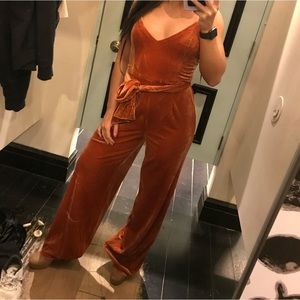 COPY - Forever 21 Velvet Jumpsuit